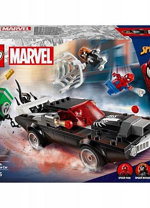 Конструктор lego marvel spider-man kontra muscle car venoma 76309