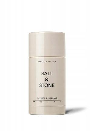 Дезодорант salt & stone natural santal & vetiver 75г