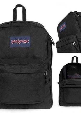 Шкільний рюкзак jansport superbreak one чорний для молоді