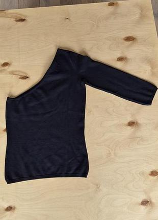 Топ жіночий zara асиметричний чорний