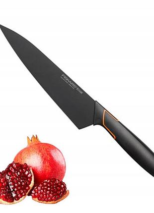 Fiskars edge великий ніж шеф-кухаря 19 см 1003094 19см нержавіюча сталь