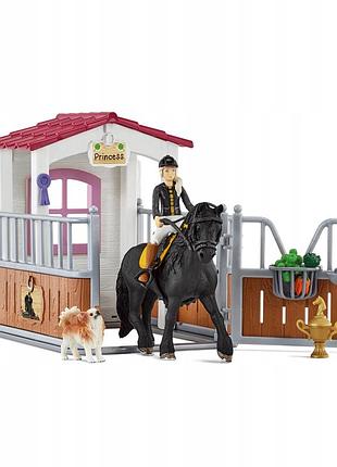 Schleich стайний бокс загон для коней принцеса торі 42437