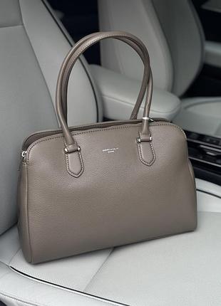 Сумка david jones см8713 темний беж