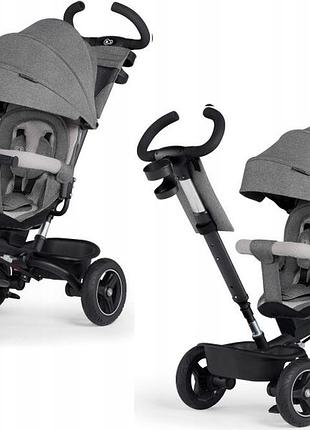 Kinderkraft spinstep триколісний велосипед-візок з ручкою дитячий велосипед