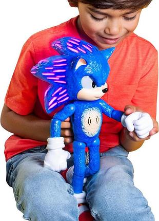 Sonic 424754-pb 3 фільми плюшевий їжачок функціональний синій