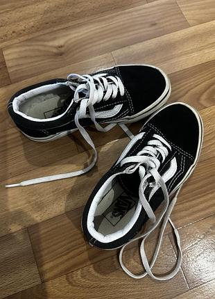 Кеди дитячі vans old skool чорні