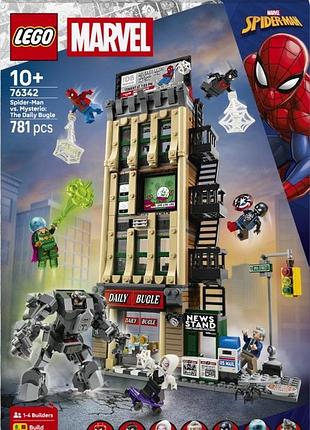 Lego marvel людина-павук проти містеріо: daily bugle 76342