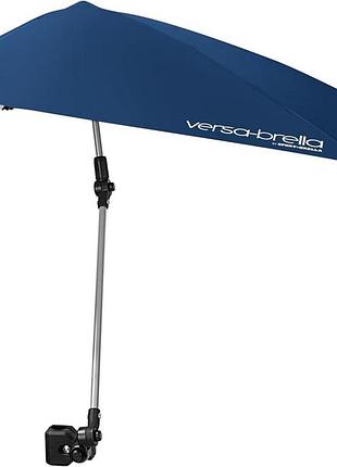 Парасоля сонцезахисна versa-brella upf 50+ портативна для спорту та активного відпочинку з безпечним затиском обертання 360°