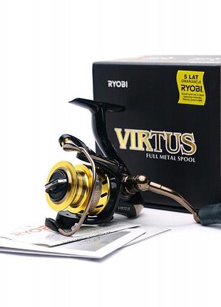 Котушка ryobi virtus алюмінієва 2000 4bb+inf.ar