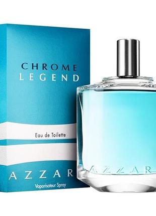 Туалетна вода azzaro chrome legend edt чоловіча 75 мл нова у фользі