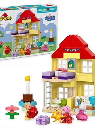 Lego duplo 10433 день народження в доміку пеппи-свинки