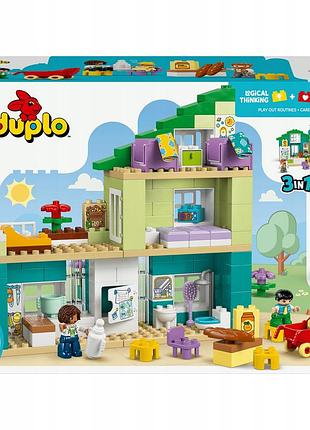 Lego duplo сучасний сімейний будинок 3 в 1 з фігурками 10470