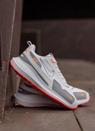 Nike simple white orange