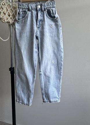 Джинси zara блакитні