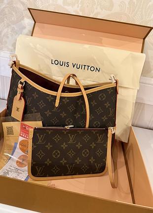 Сумка жіноча louis vuitton коричнева