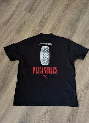 Футболка чоловіча puma x pleasures чорна