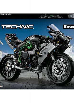 Конструктор lego technic 42170 мотоцикл kawasaki ninja h2r