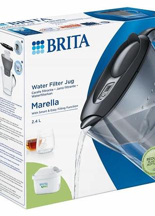 Кувшин brita marella cool 2,4л графіт+картридж maxtra pro