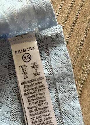 Трусики стринги мереживні primark 4