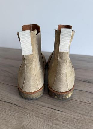 Черевики замшеві common projects suede chelsea boots оригінал 5
