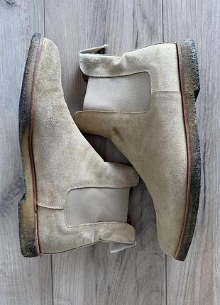 Черевики замшеві common projects suede chelsea boots оригінал 6