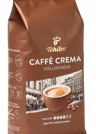 Кава зернова tchibo caffe crema vollmundig 1 кг