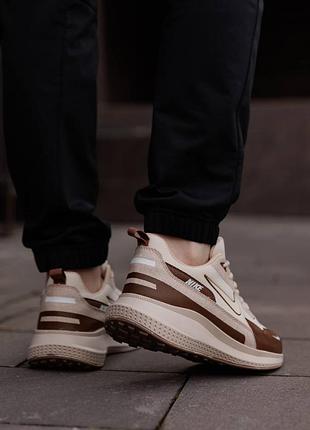 Nike simple beige brown 5