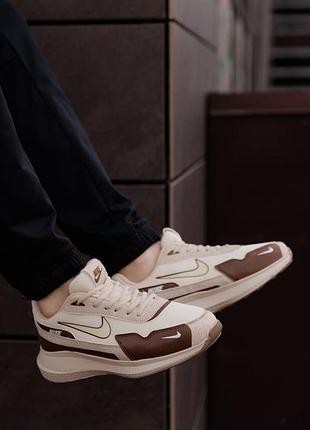Nike simple beige brown 9