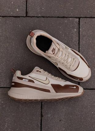 Nike simple beige brown 2