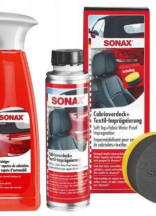 Набір для чистки та пропитування даху кабріолета sonax