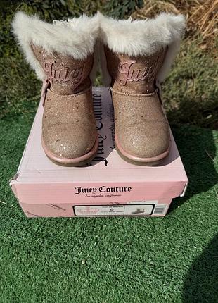 Уггі для дівчинки juicy couture рожеві