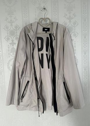 Плащ жіночий dkny сірий вітровка