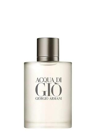 Туалетна вода giorgio armani acqua di gio pour homme 100ml чоловіча edt