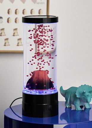 Led-лампа з вулканом 2