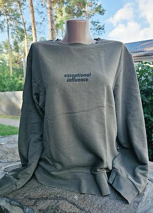 Кофта хлопкова унисекс zara made in spain 🔥акция " бескотолковая доставка" 🔥