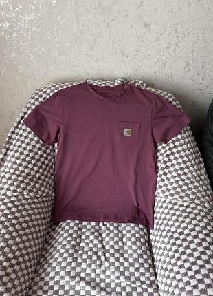 Футболка carhartt wip pocket t-shirt з кишенею, розмір s