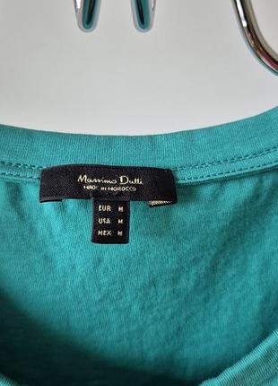 Майка жіноча massimo dutti бірюзова 3