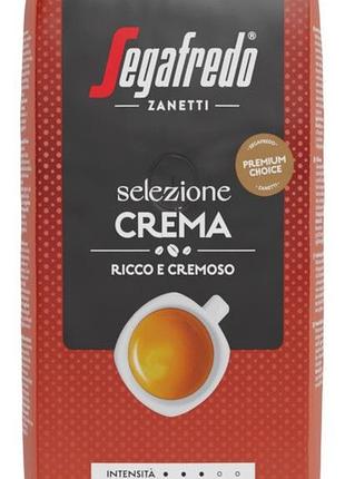 Кава в зернах segafredo selezione crema 1 кг
