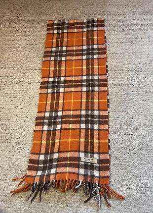 Вовняний шарф burberry 4
