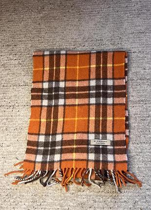 Вовняний шарф burberry