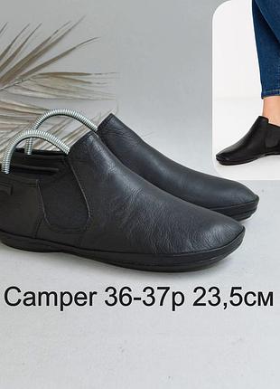 Шкіряні високі мокасини camper 2