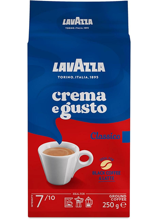Lavazza crema e gusto мелена кава 10 x 250г