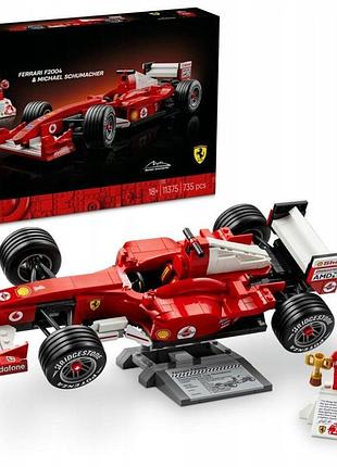 Lego 11375 ікони ferrari f2004 і michael schumacher