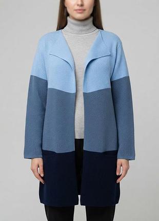 Довгий кардиган без застібки №626/33