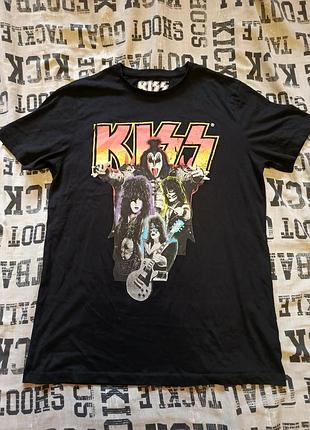 Футболка kiss. размер м (46-48)