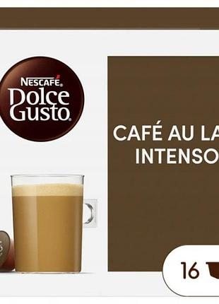 Набір з 3 штук капсули nescafe cafe au lait intenso для кавомашини nescafe dolce gusto