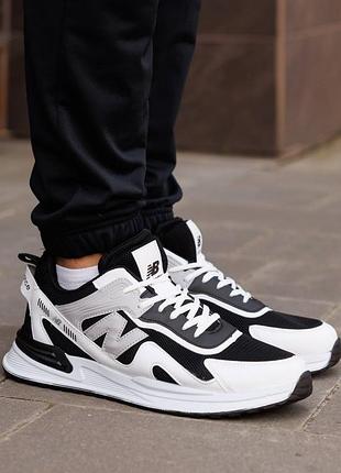 Женские кроссовки new balance light white black скидка