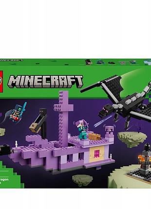 Lego minecraft дракон краю і корабель краю 21264