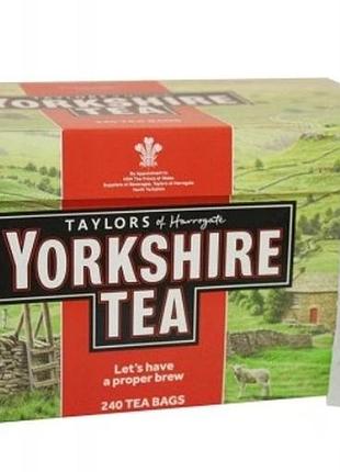 Чай yorkshire tea англійський 240 пакетиків 750 г