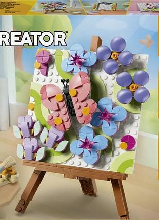 Конструктор lego creator 3 в 1 декоративна картина з квітами 31390